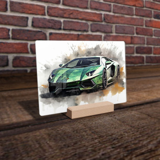 Akrylové sklo Lamborghini Aventador Mansory 1