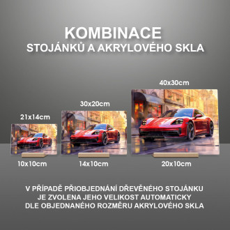 Akrylové sklo Porsche Taycan 2
