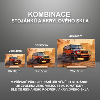 Akrylové sklo Mercedes AMG G63