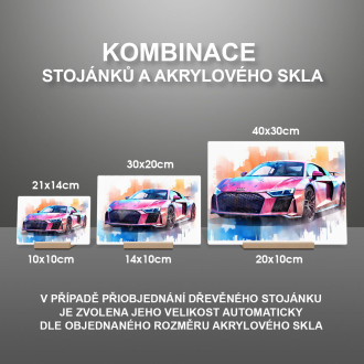 Akrylové sklo Audi R8