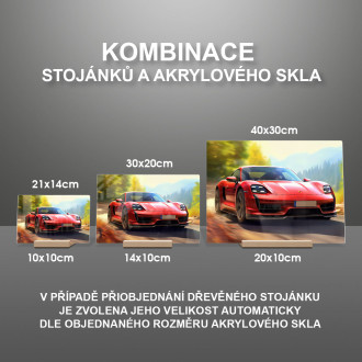 Akrylové sklo Porsche Taycan