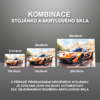 Akrylové sklo McLaren P1