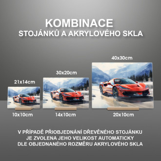 Akrylové sklo Ferrari F50