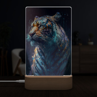 Lampa Tiger v daždi