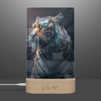 Lampa Tiger v daždi