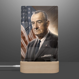 Lampa Prezident USA Lyndon B. Johnson