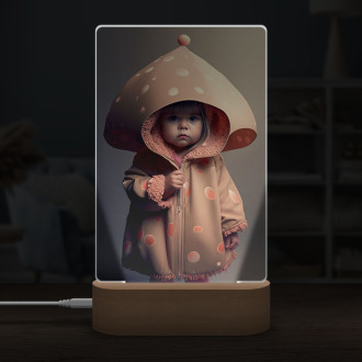Lampa Móda - dieťa huba muchotrávka 1