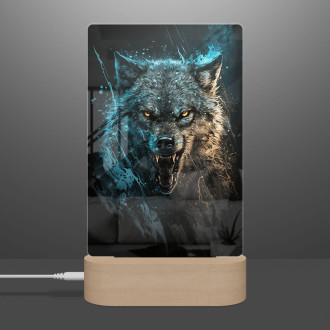 Lampa Hororový vlk