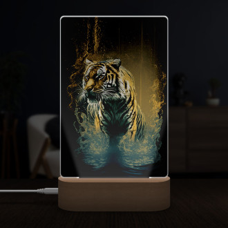 Lampa Tiger na love