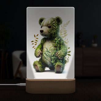 Lampa Prírodný medvedík