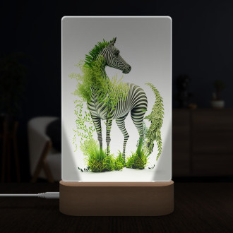 Lampa Prírodná zebra