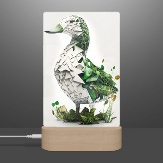 Lampa Prírodná kačica