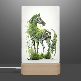 Lampa Prírodná zebra