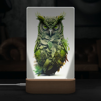 Lampa Prírodná sova