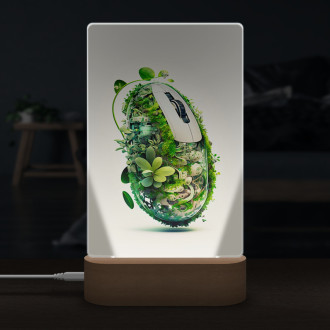Lampa Prírodná počítačová myš