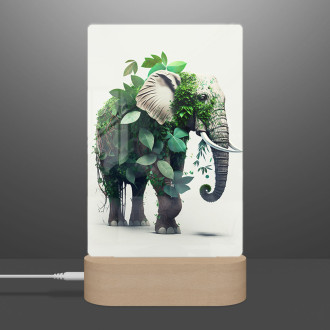 Lampa Prírodný slon