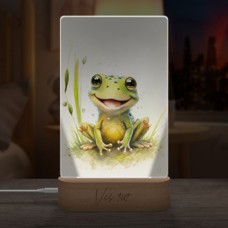 Lampa Akvarelová žaba