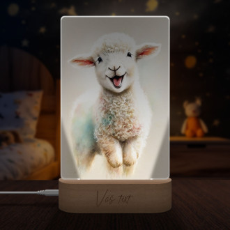 Lampa Akvarelová ovca