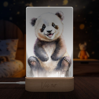 Lampa Akvarelová panda