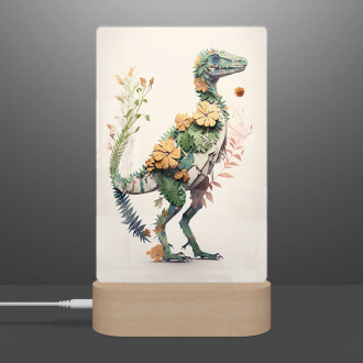Lampa Kvetinový dinosaur