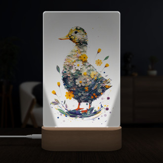 Lampa Kvetinová kačica
