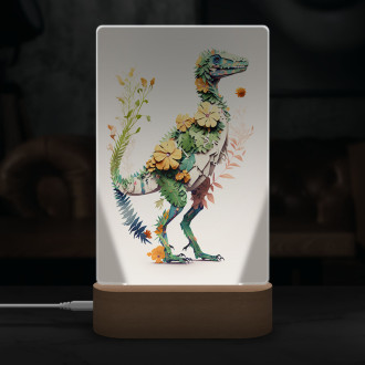 Lampa Kvetinový dinosaur