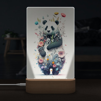 Lampa Kvetinová panda