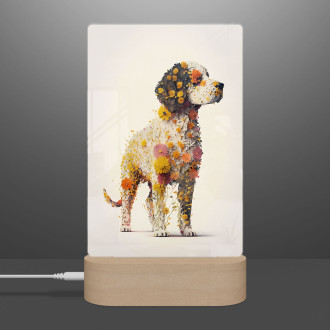 Lampa Kvetinový pes