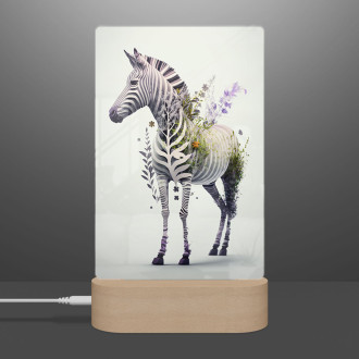 Lampa Kvetinová zebra
