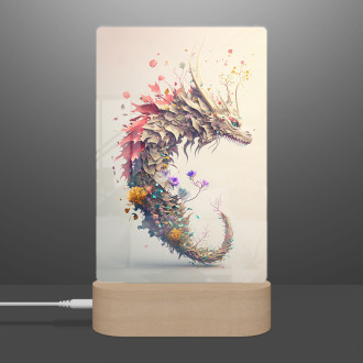 Lampa Kvetinový drak