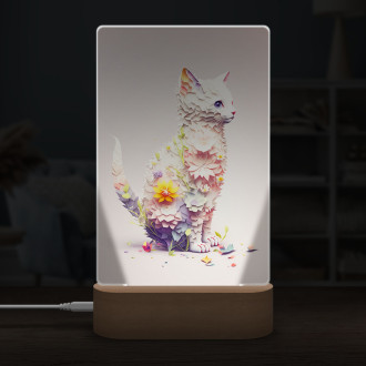Lampa Kvetinová mačka