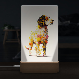 Lampa Kvetinový pes