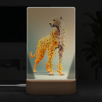 Lampa Kvetinový gepard