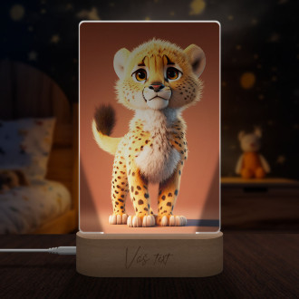 Lampa Animovaný gepard