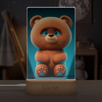 Lampa Animovaný medvedík