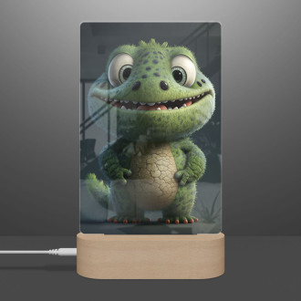 Lampa Animovaný krokodíl