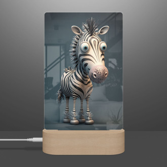 Lampa Animovaná zebra