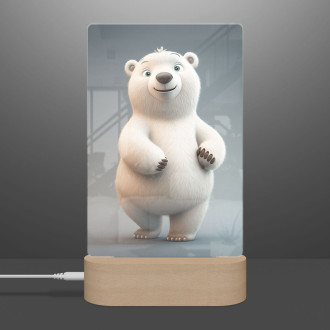 Lampa Animovaný ľadový medveď