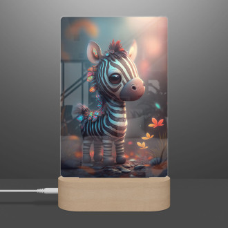 Lampa Roztomilá zebra