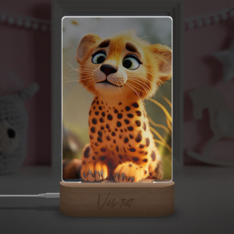 Lampa Roztomilý animovaný gepard 1