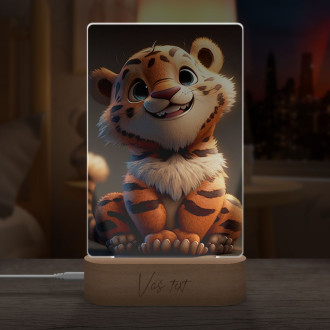 Lampa Roztomilý animovaný tiger 2