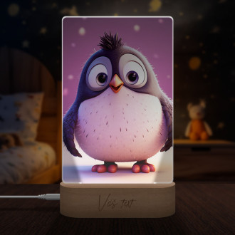 Lampa Roztomilý animovaný tučniak
