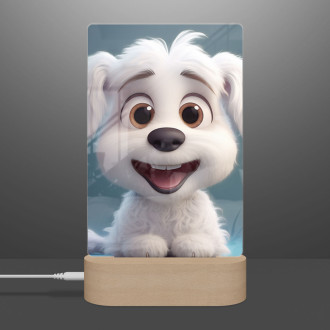 Lampa Roztomilé animované šteňa