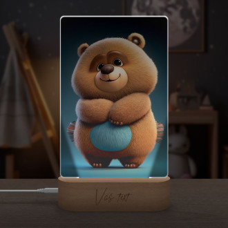 Lampa Roztomilý animovaný medvedík