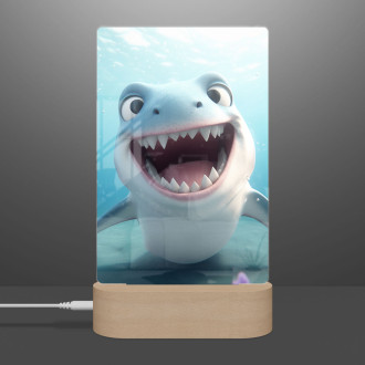 Lampa Roztomilý animovaný žralok 1