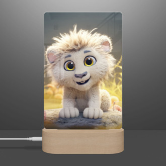 Lampa Roztomilý animovaný lev