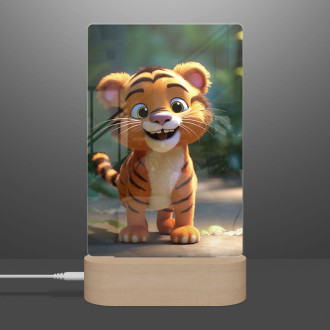 Lampa Roztomilý animovaný tiger