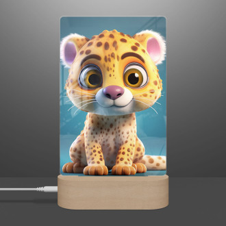 Lampa Roztomilý animovaný leopard