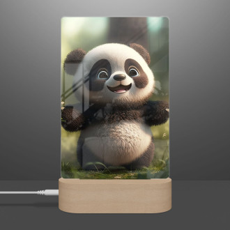Lampa Roztomilá animovaná panda