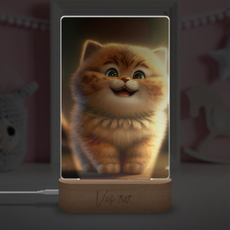 Lampa Roztomilá animovaná mačka 3